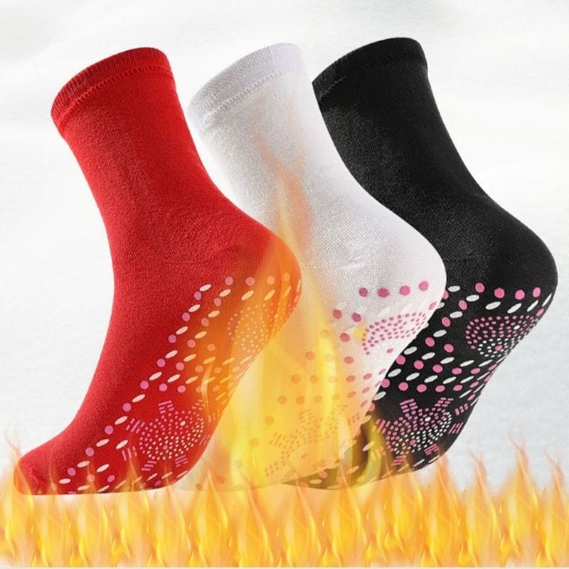 AcuHeat™ - Chaussettes d'Acupression Auto-Chauffantes