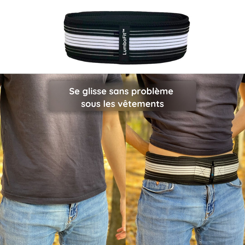 LumboFit™ - Ceinture Lombaire de Maintien