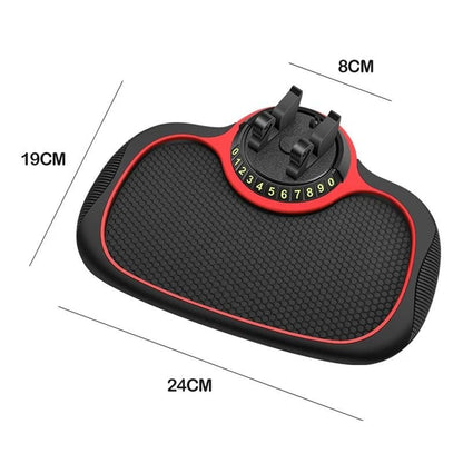 Carhold™ - Support Voiture pour Téléphone Portable avec Tapis Antidérapant Multifonction