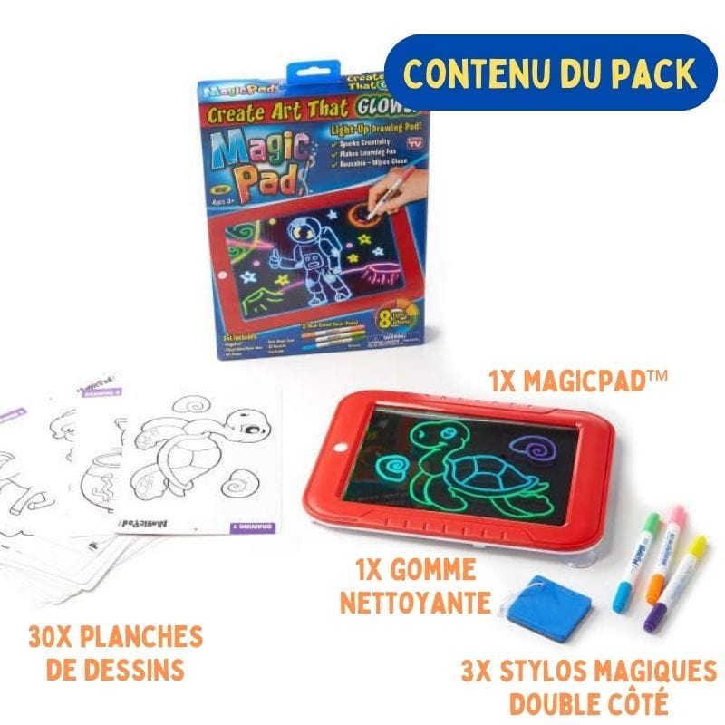 MagicPad™ - Tablette de Dessin Phosphorescente