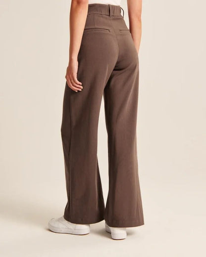 Cyrielle™ - Pantalon Long, Ample & Classe