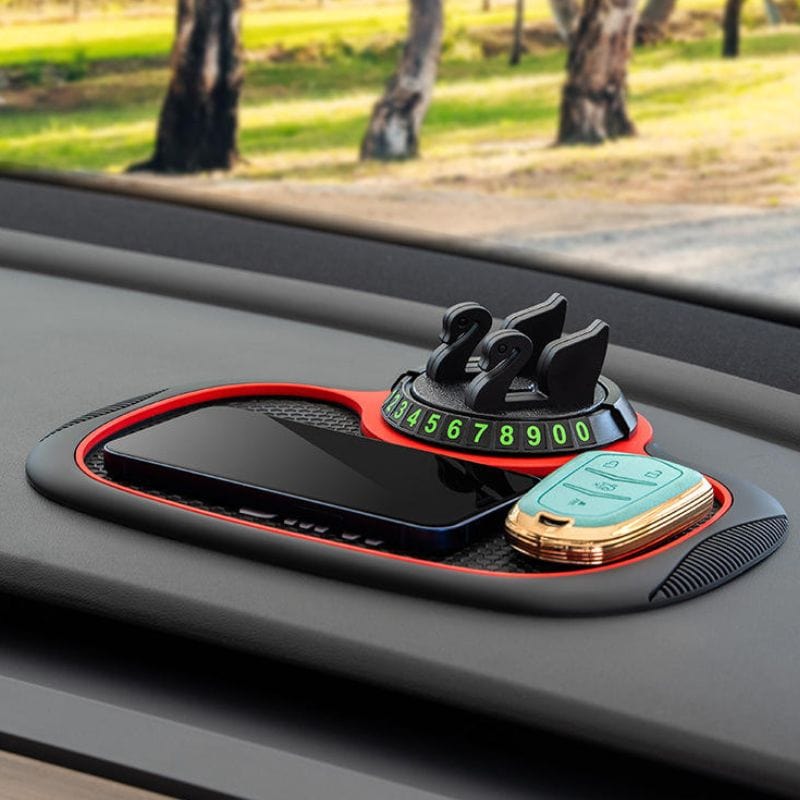 Carhold™ - Support Voiture pour Téléphone Portable avec Tapis Antidérapant Multifonction