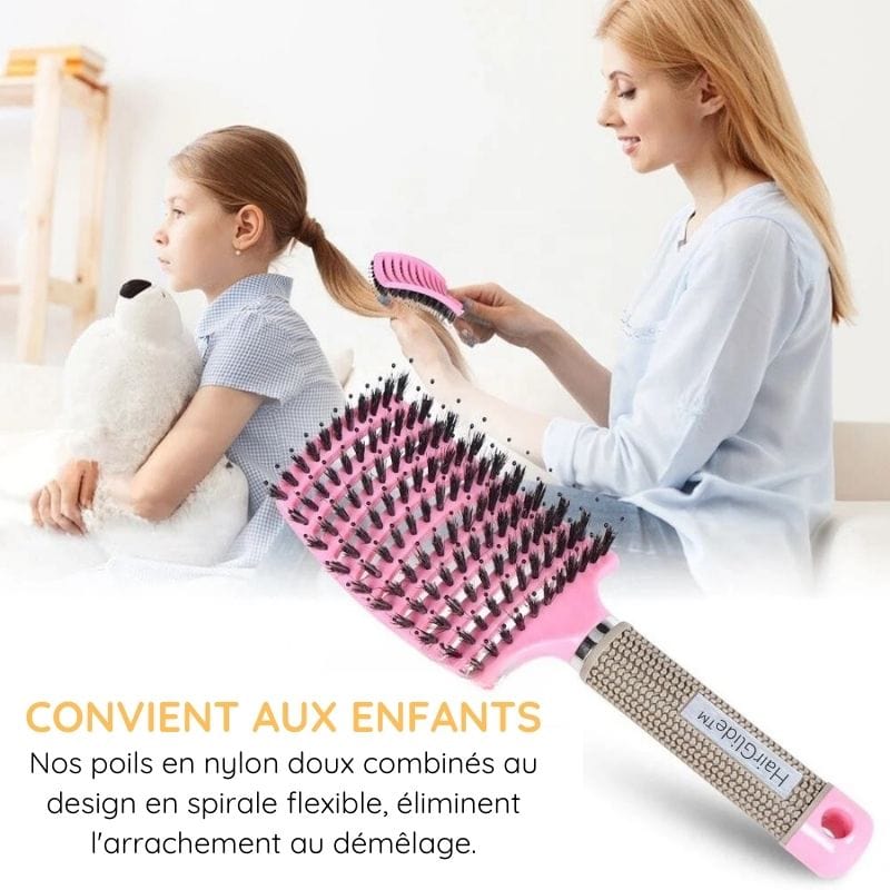 HairGlide™ - Brosse Démêlante pour Cheveux