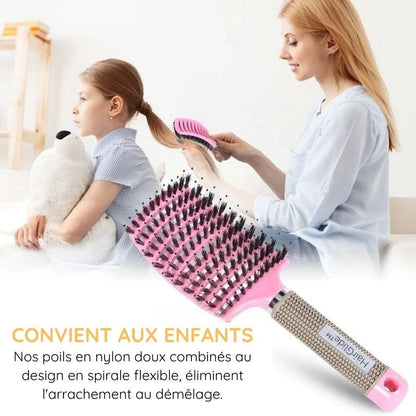 HairGlide™ - Brosse Démêlante pour Cheveux