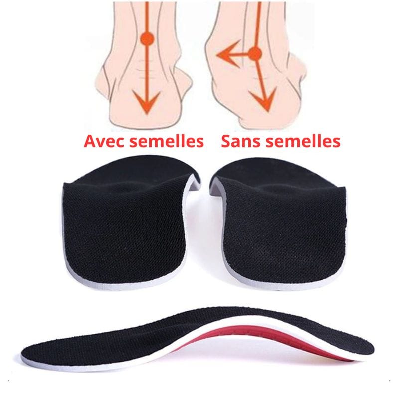 PostureFeet™ -  Semelles Orthopédiques Réglables