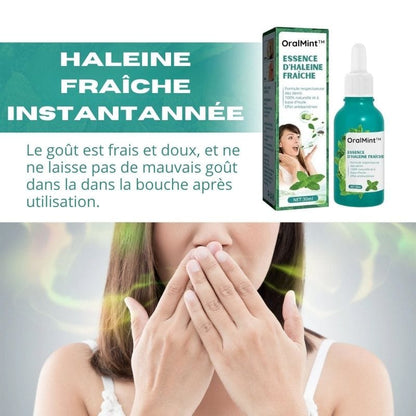 OralMint™ - Essence de Soins Bucco-Dentaires Haleine Fraîche