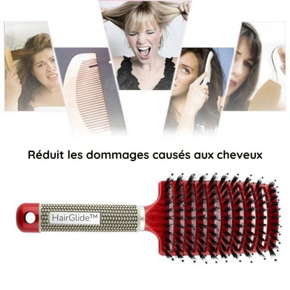 HairGlide™ - Brosse Démêlante pour Cheveux