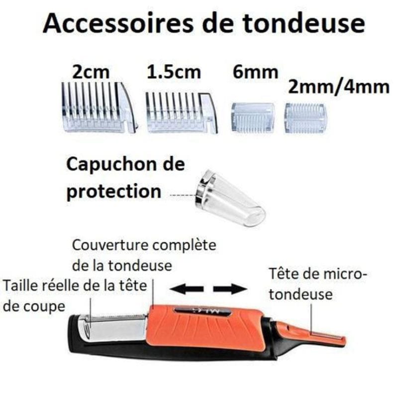 ShearAll™ - Tondeuse 4 en 1