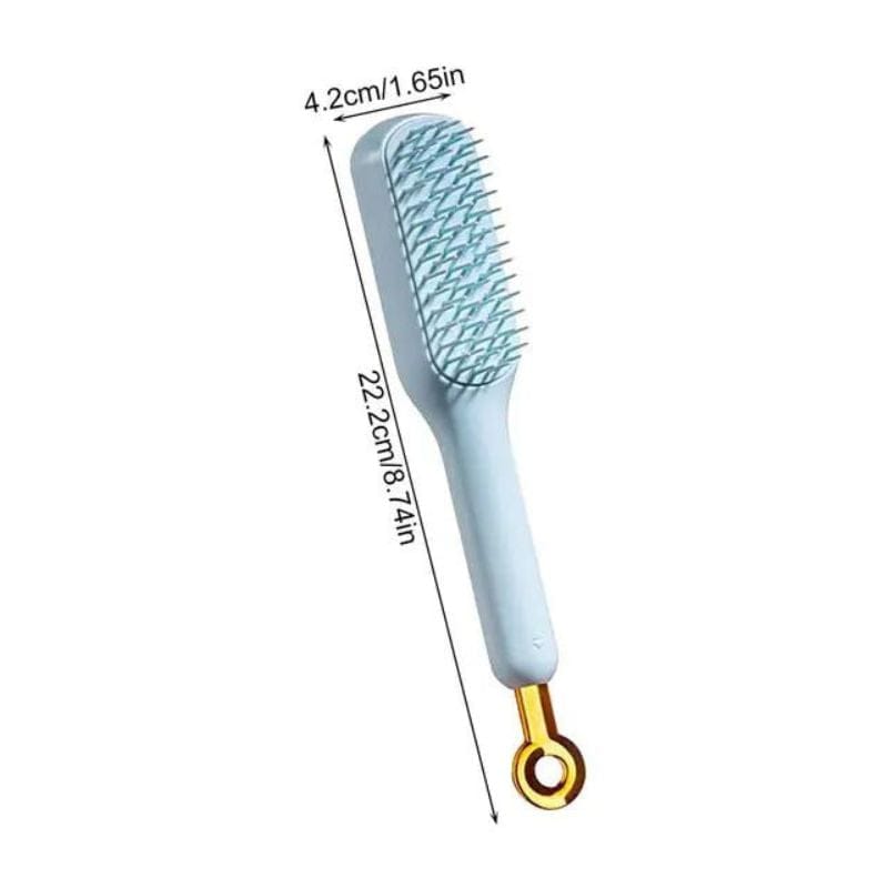 One-PushBrush™ - Brosse Démêlante & Massante Anti-Statique