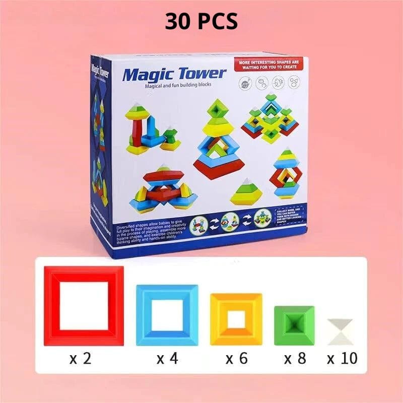 MagicTower™ - Jeu de Blocs de Construction