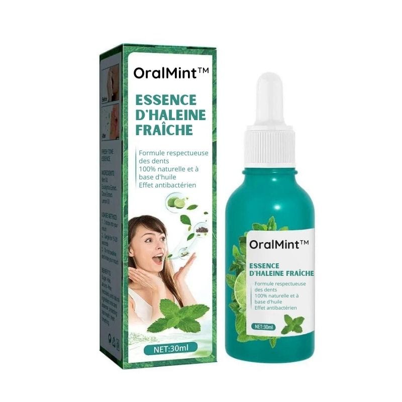 OralMint™ - Essence de Soins Bucco-Dentaires Haleine Fraîche