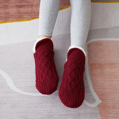 RelaxSocks™ - Chaussons Fourrés Anti Gonflements, Douleurs & Engourdissement